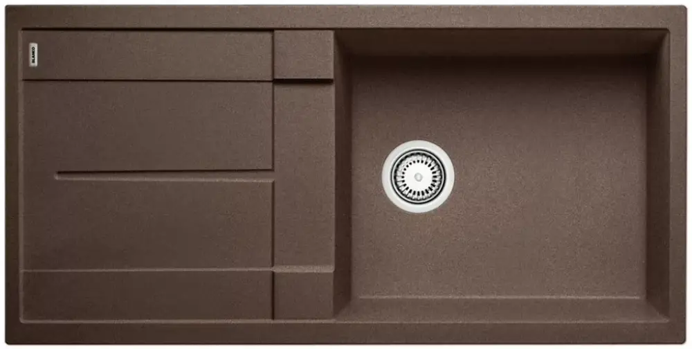 Biztonságos fizetés BLANCO 515143 Mosogató Metra XL 6 S kávé excenter nélkül Silgranit PuraDur