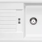 BLANCO 514726 Mosogató Zia 45 S fehér excenter nélkül Silgranit PuraDur Szuper ajánlat