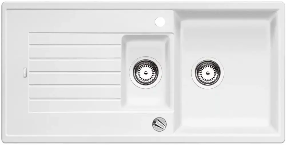 Ajánlat BLANCO 514734 Mosogató Zia 6 S fehér excenterrel Silgranit PuraDur