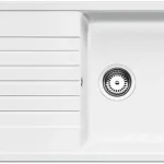 Olcsó BLANCO 517571 Mosogató Zia XL 6 S fehér excenter nélkül Silgranit PuraDur