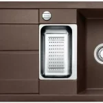 BLANCO 519120 Mosogató Metra 6 S-F kávé excenterrel Silgranit PuraDur Árengedmény
