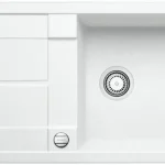 Olcsó BLANCO 516522 Mosogató Metra XL 6 S-F fehér excenterrel Silgranit PuraDur