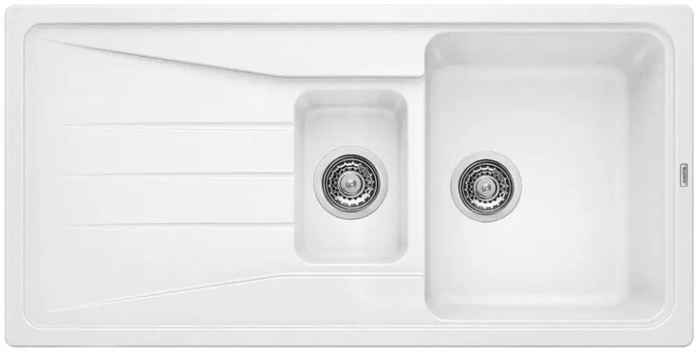 Prémium BLANCO 519855 Mosogató Sona 6 S fehér excenter nélkül Silgranit PuraDur