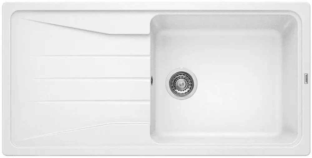 Alacsony ár BLANCO 519692 Mosogató Sona XL 6 S fehér excenter nélkül Silgranit PuraDur