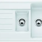 Legkelendőbb BLANCO 522209 Mosogató Legra 6 S fehér excenter nélkül Silgranit