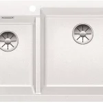 BLANCO 523061 Mosogató Pleon 9 fehér InFino excenter nélkül silgránit PuraDur Vedd meg online