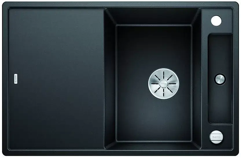 BLANCO 523173 Mosogató Axia III 45 S antracit InFino excen.Silgranit PuraDur Végkiárusítás