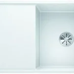 BLANCO 523228 Mosogató Axia III 5 S-F fehér InFino excenterrel Silgranit PuraDur Kihagyhatatlan ajánlat