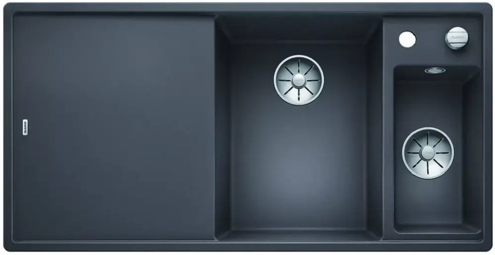 BLANCO 523484 Mosogató Axia III 6S-f szürke szikla InFino excenterrel Silgranit Expressz szállítás