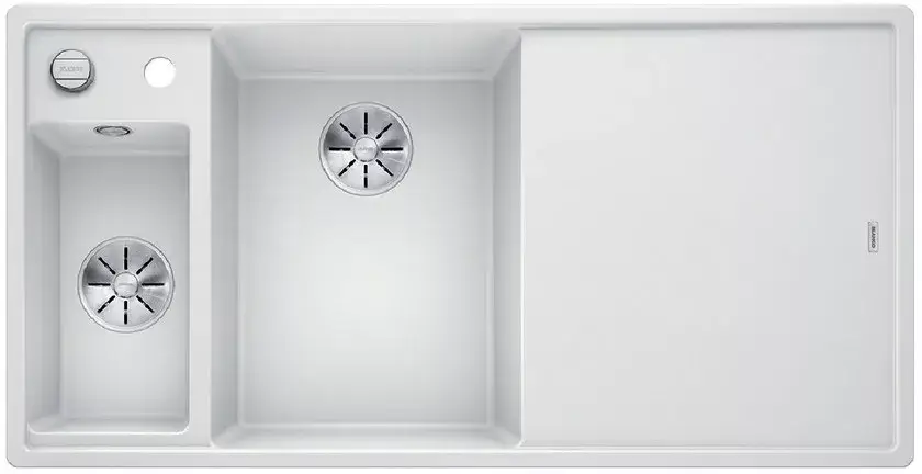 Kiárusítás BLANCO 524647 mosogató AXIA III 6 S fehér SILGRANIT® PuraDur®