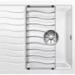 Legjobb ár BLANCO 524818 mosogató ELON 45 S fehér SILGRANIT® PuraDur®