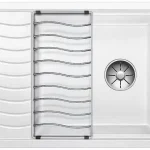 BLANCO 524848 mosogató ELON XL 6 S fehér SILGRANIT® excenter nélkül, kiegészítők Azonnali szállítás