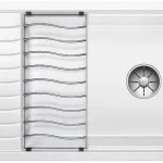 Azonnal elérhető BLANCO 524874 mosogató ELON XL 8 S fehér SILGRANIT® PuraDur®
