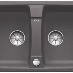 BLANCO 524951 mosogató LEXA 8 szürke kő SILGRANIT® PuraDur® Gyors szállítás