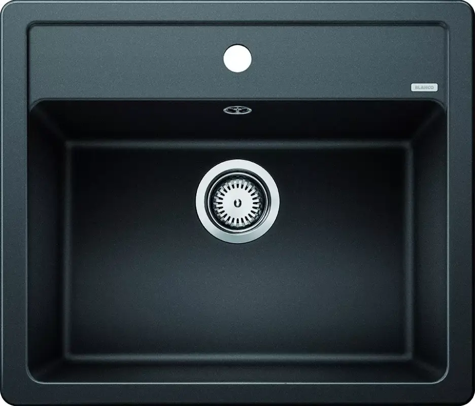 BLANCO 526084 mosogató LEGRA 6 fekete SILGRANIT® excenter nélkül Olcsóbb
