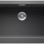 Végkiárusítás BLANCO 526102 Mosogató VINTERA XL 9-UF szürke kőzet excenter nélkül Silgranite