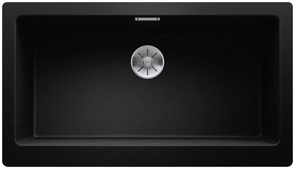 Bestseller BLANCO 526110 Mosogató VINTERA XL 9-UF fekete, excenter nélkül Silgranite