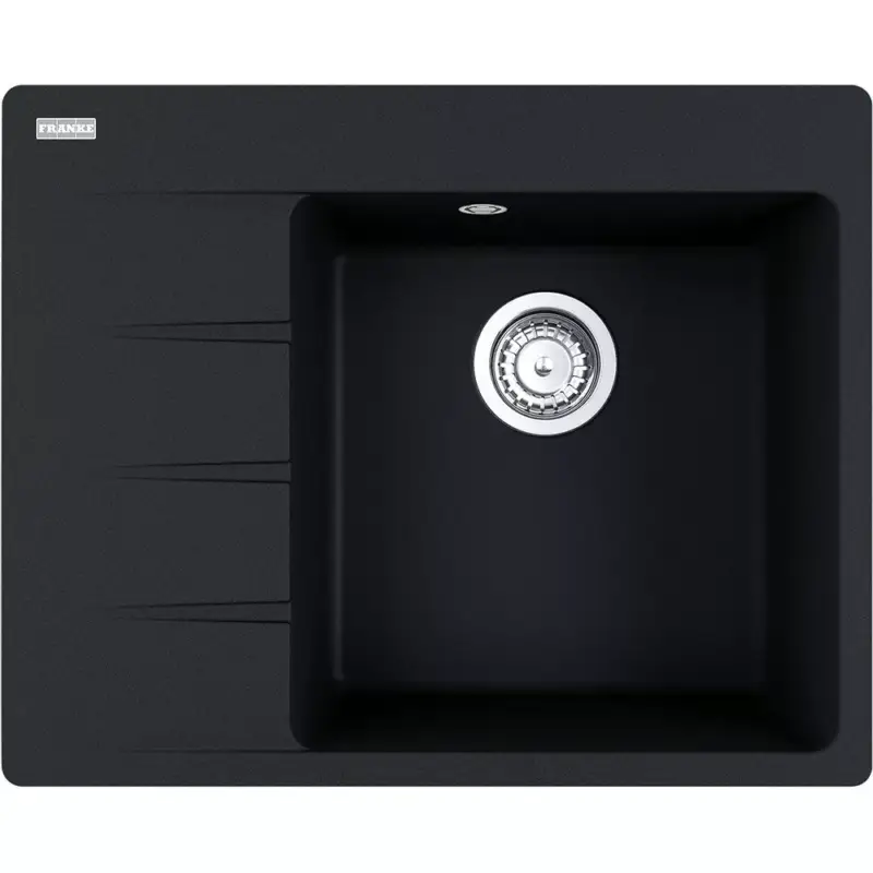 Szuper ajánlat FRANKE Dřez CNG 611-62 TL/7 620 x 500 onyx odkap vlevo