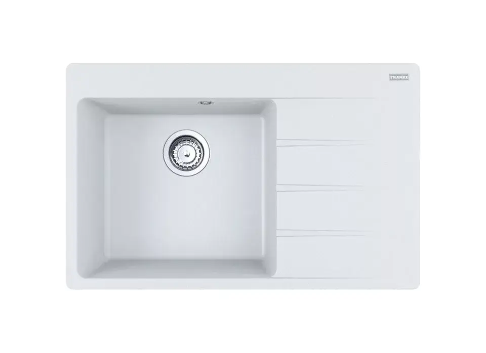 Biztonságos vásárlás FRANKE Dřez CNG 611-78 TL/2 780 x 500 bílá led odkap vpravo