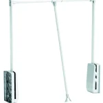Kiárusítás StrongWire ruhalift 890-1240mm fehér/króm