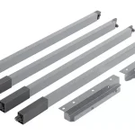 Szuper ajánlat StrongBox készlet két pár H204/500mm-es szögletes gyűrűkkel, szürke szinű