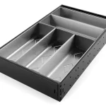 StrongMax evőeszköztartó készlet M=500, SZ=276 mm fekete, 5 tálakkal Legkelendőbb