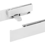 StrongMax 16/18 üvegfront tartó belső fiókhoz 121 mm-es, fehér színben Szuper ajánlat