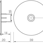 STRONG Csúszó talp rápattintható 464 5 mm fekete Legnépszerűbb