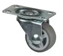 StrongCastors Kerék 30 mm, szürke, forgó, puha futófelület Azonnal elérhető