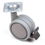 Szezonális akció StrongCastors Kerék 60 mm puha futófelülettel és fékkel