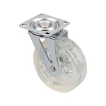 Gyors szállítás StrongCastors Kerék TOP, 75 mm, átlátszó, fék nélkül