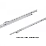 Expressz szállítás StrongRoll görgős fióksín 24"/600 mm fekete