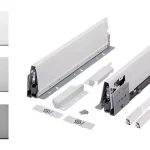 K-StrongBox H140/300mm szögletes magasító korláttal szürke Kedvezmény