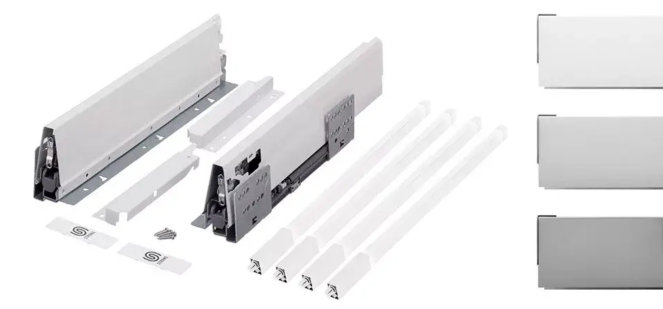 Expressz kézbesítés K-StrongBox H204/400mm két szögletes magasító korláttal titán