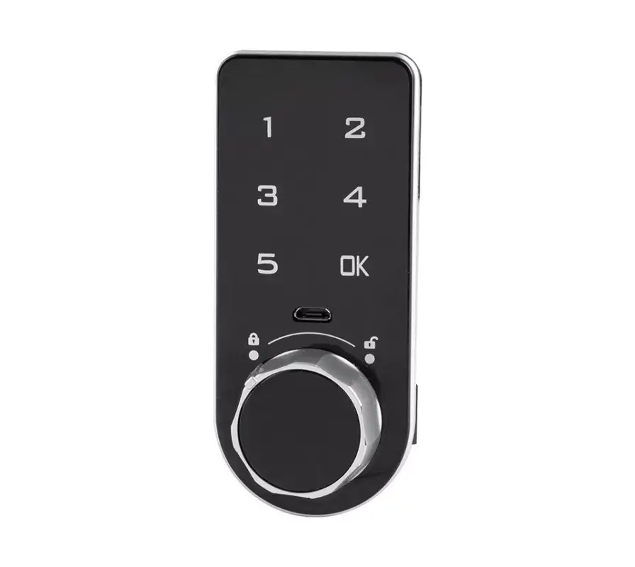 Gyors szállítás StrongLocks Elektronikus billentyűzetes zár gombokkal, fekete, jobb oldali,