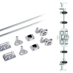 Árcsökkenés K-StrongLocks Háromutas zár cserélhető betéthez, 1000 mm-es zárrudakkal,jobbas