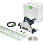 Gyors kiszállítás FESTOOL 577010 Merülőfűrész TS 55 FEBQ-Plus-FS