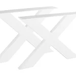 Biztonságos vásárlás STRONG Asztalláb, X, 420x580, fehér