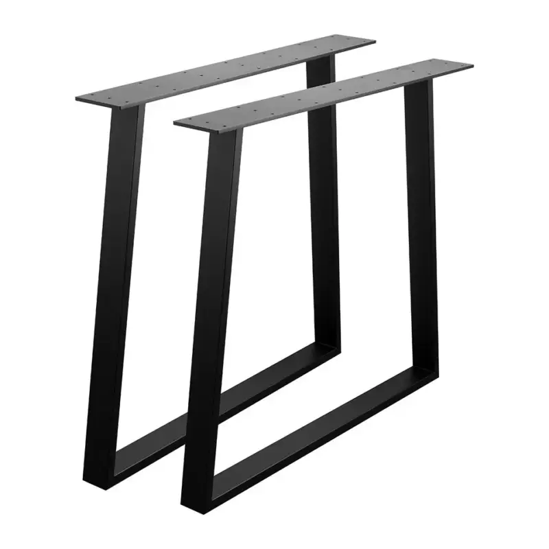 STRONG Asztalláb, homorú, 710x780, fekete Kiárusítás