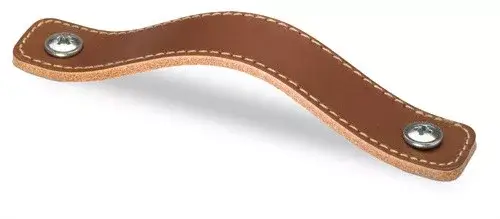 Gyors szállítás HETTICH 9071836 fogantyú Nica bőr 158/128 mm világosbarna