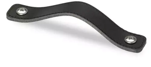 Alacsony ár HETTICH 9071841 fogantyú Nica bőr/126/96 mm fekete bőr