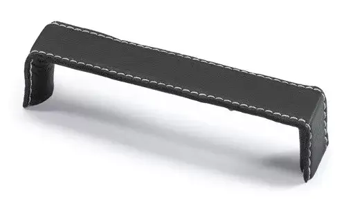 HETTICH 9113508 fogantyú Dublina 168/160 mm fekete bőr Korlátozott ajánlat