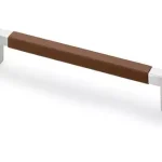 Legnépszerűbb HETTICH 9131324 fogantyú Getafe 234/224 mm világosbarna bőr/nemesacél