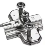 HETTICH 1079212 szabadalmazott szerelő talp "Hettich Direkt", D=5.0 mm Kihagyhatatlan ajánlat