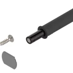 Outlet BLUM 956.1004 Rövid 50 mm akasztóhoz, mágnessel, készlet, Karbonfekete matt CS-M