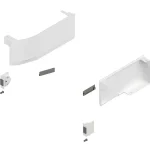 BLUM 23K8000 takarósapka HK top S-D-hez selyemfehér Prémium