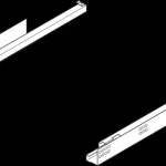 BLUM 550H6000B Tandem részleges 600mm csi. Exkluzív ajánlat