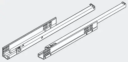 Bestseller BLUM 550H2700.03 Tandem 3/4 Tip-on 270mm