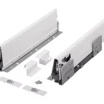 Akciós ár K-StrongBox H86/500mm szürke + Evőeszköztartó Classico ezüst-szürke 80 (704 x 47