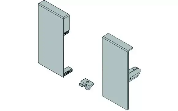 BLUM ZIF.71K0 front rögzítő Antaro szürke J+B Újdonság